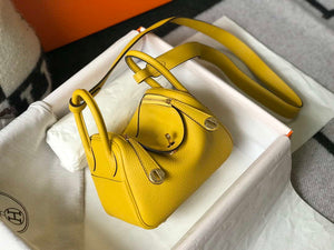Hermes H079086 Lindy Mini Bag 19cm H231917 - Default Title - View 3