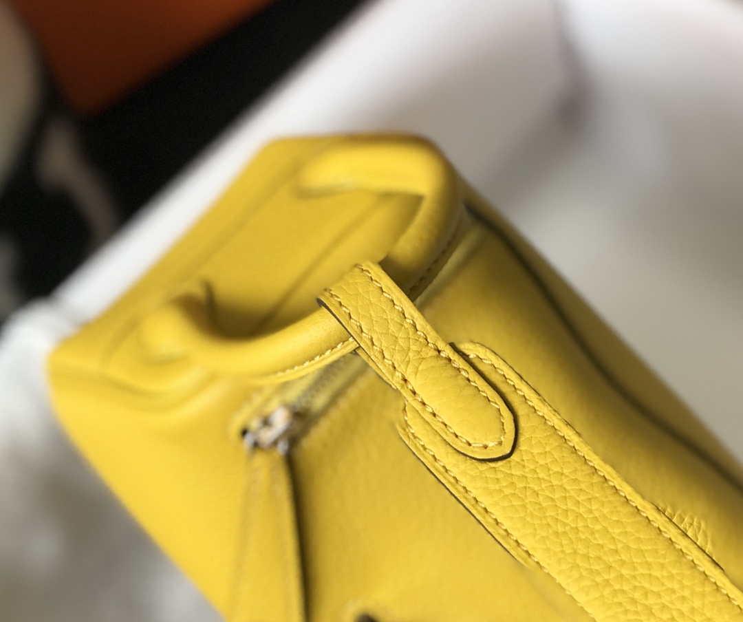 Hermes H079086 Lindy Mini Bag 19cm H231917 - Default Title - View 5