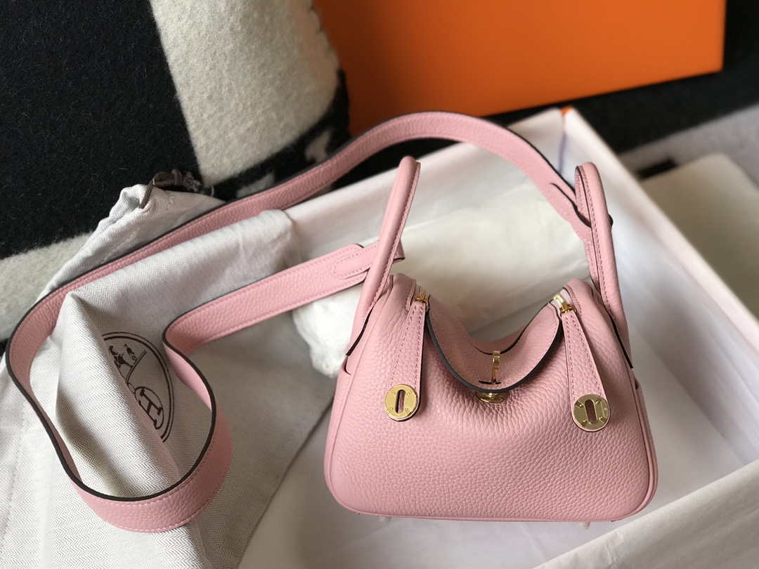 Hermes H079086 Lindy Mini Bag 19cm H231919 - Default Title - View 1