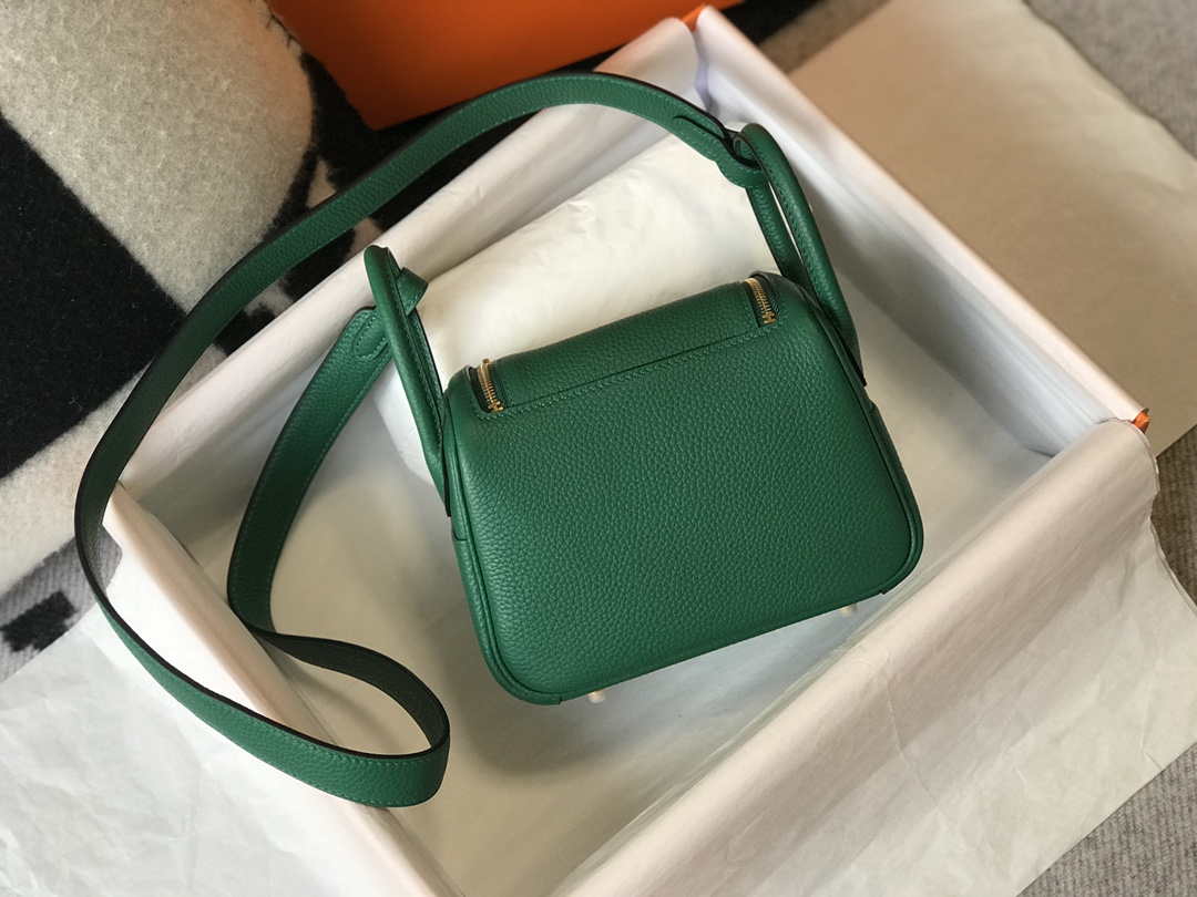 Hermes H079086 Lindy Mini Bag 19cm H231922 - Default Title - View 2