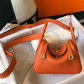 Hermes H079086 Lindy Mini Bag 19cm H231924 - Default Title - View 1