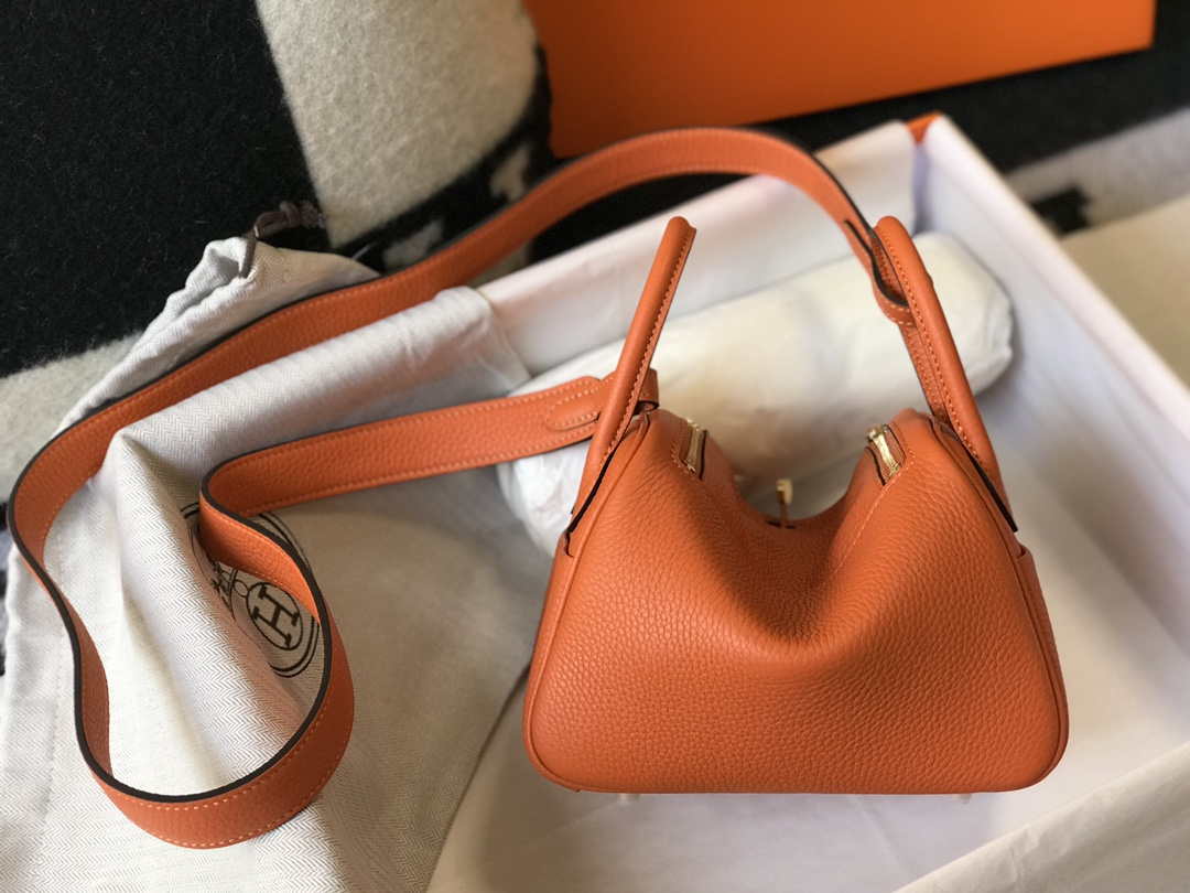 Hermes H079086 Lindy Mini Bag 19cm H231924
