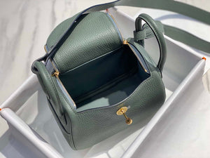 Hermes H079086 Lindy Mini Bag 19cm H231932 - Default Title - View 9