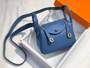 Hermes H079086 Lindy Mini Bag 19cm H231933 - Default Title - View 1