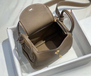Hermes H079086 Lindy Mini Bag 19cm H231936 - Default Title - View 8