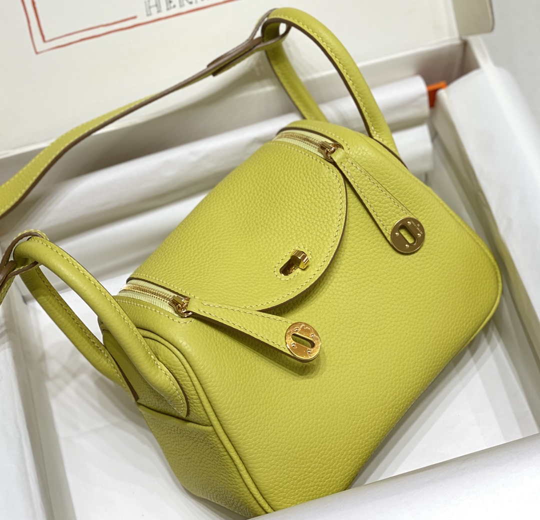 Hermes H079086CK18 Lindy Mini Bag 19cm Semi-manual H231900