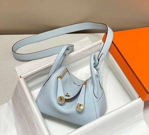 Hermes H079086CK18 Lindy Mini Bag 19cm Semi-manual H231901 - Default Title - View 3