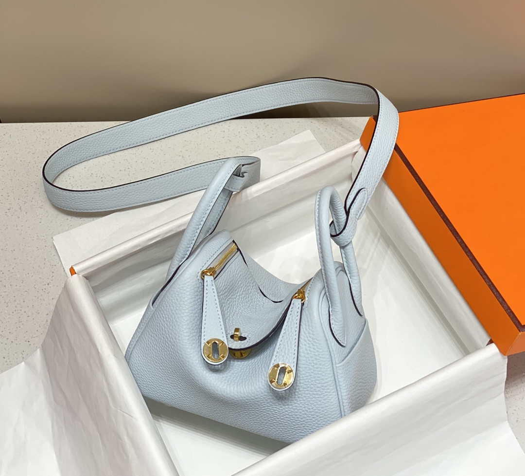 Hermes H079086CK18 Lindy Mini Bag 19cm Semi-manual H231901