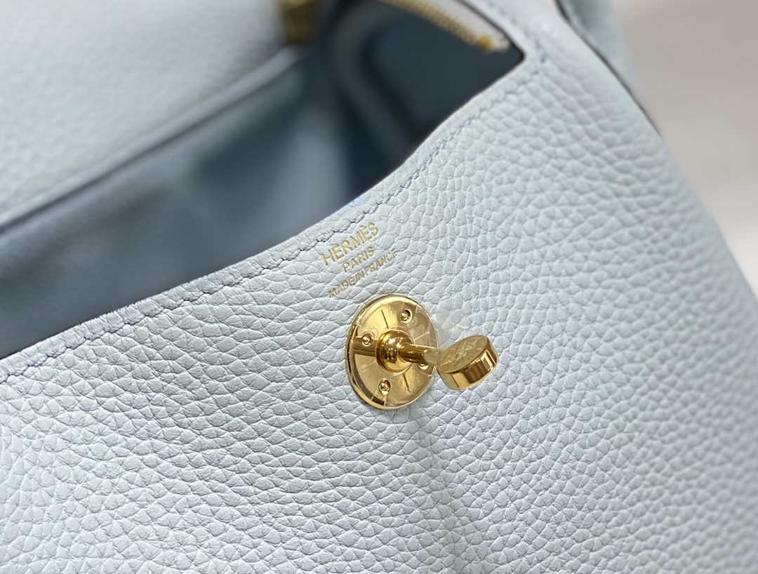 Hermes H079086CK18 Lindy Mini Bag 19cm Semi-manual H231901