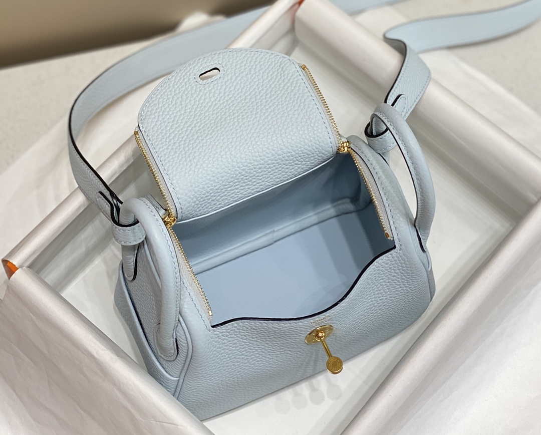 Hermes H079086CK18 Lindy Mini Bag 19cm Semi-manual H231901