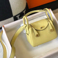 Hermes H079086CK18 Lindy Mini Bag 19cm Semi-manual H231902 - Default Title - View 1