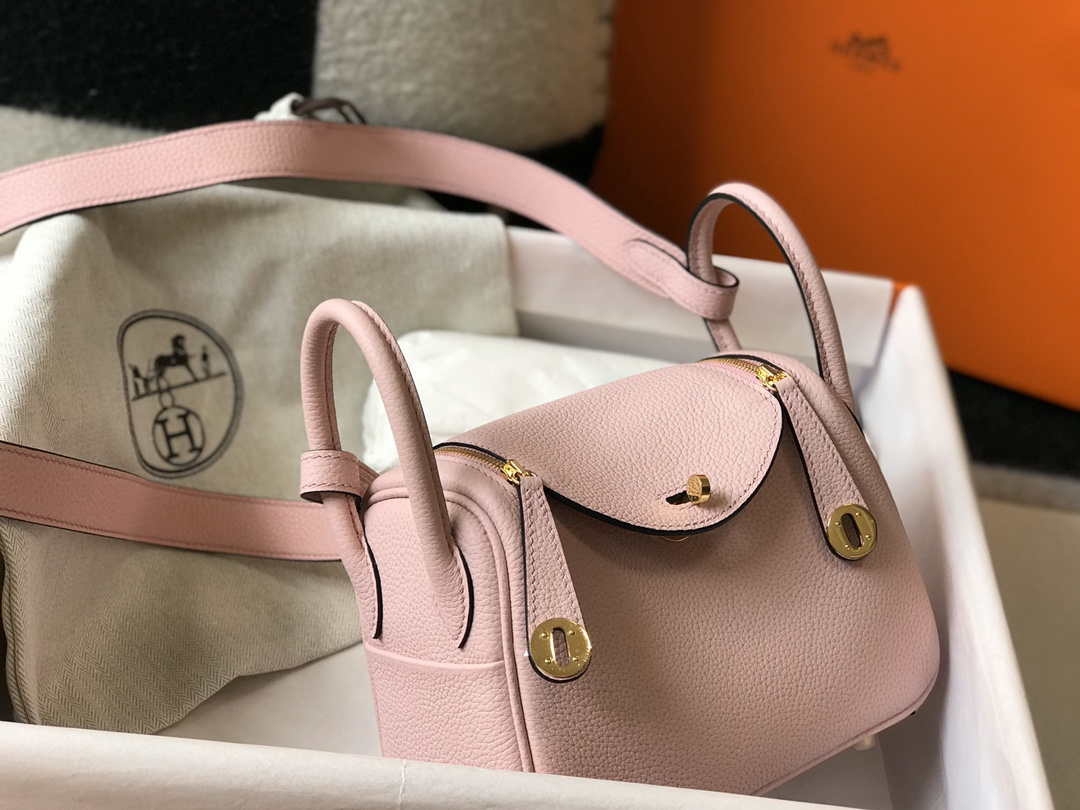 Hermes H079086CK18 Lindy Mini Bag 19cm Semi-manual H231903