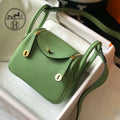 Hermes H079086CK18 Lindy Mini Bag 19cm Semi-manual H231904 - Default Title - View 1