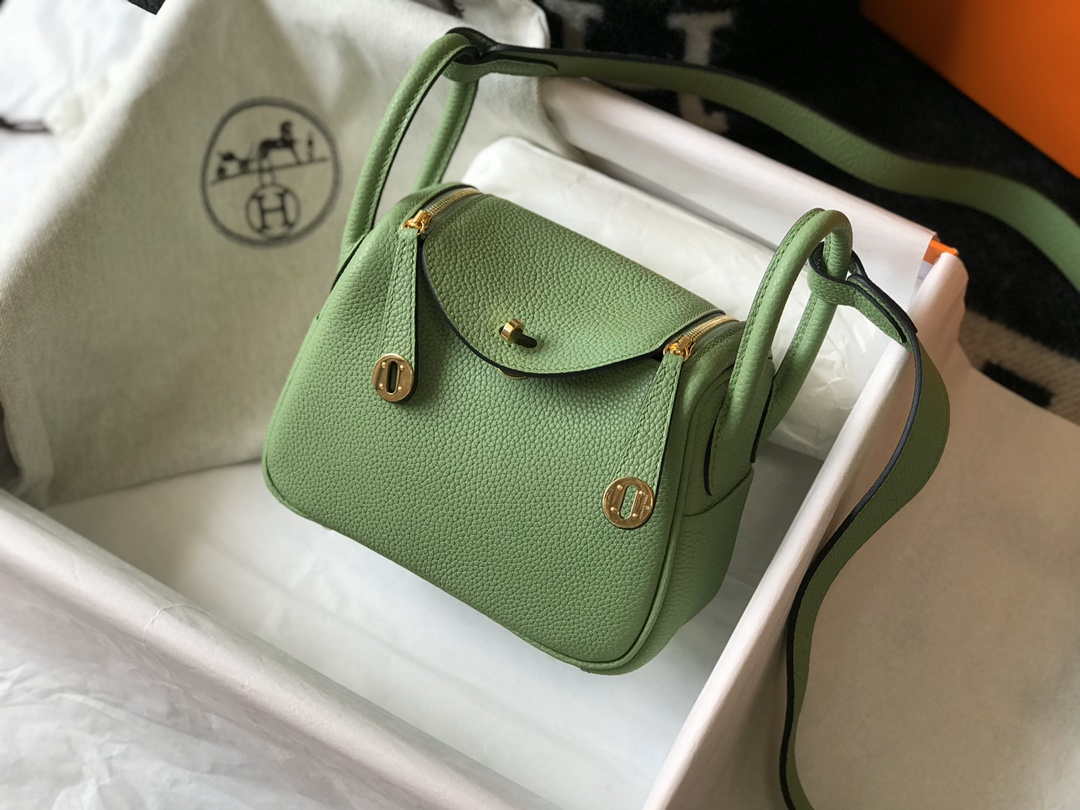 Hermes H079086CK18 Lindy Mini Bag 19cm Semi-manual H231904