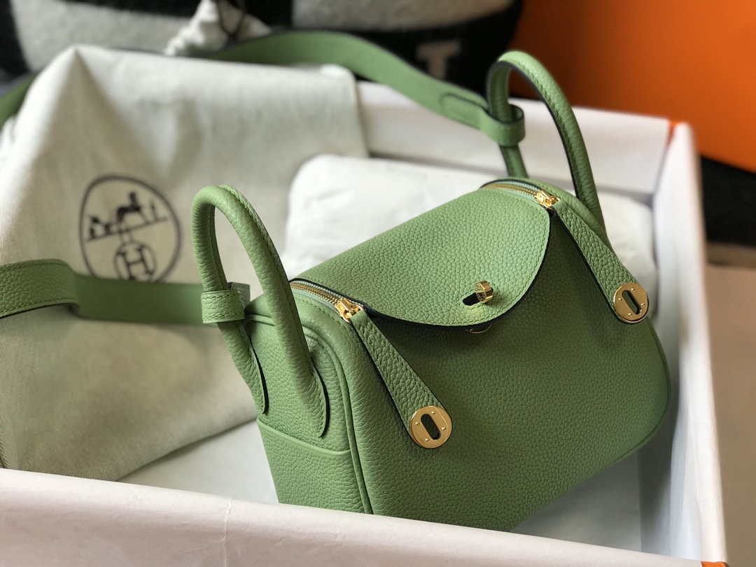 Hermes H079086CK18 Lindy Mini Bag 19cm Semi-manual H231904