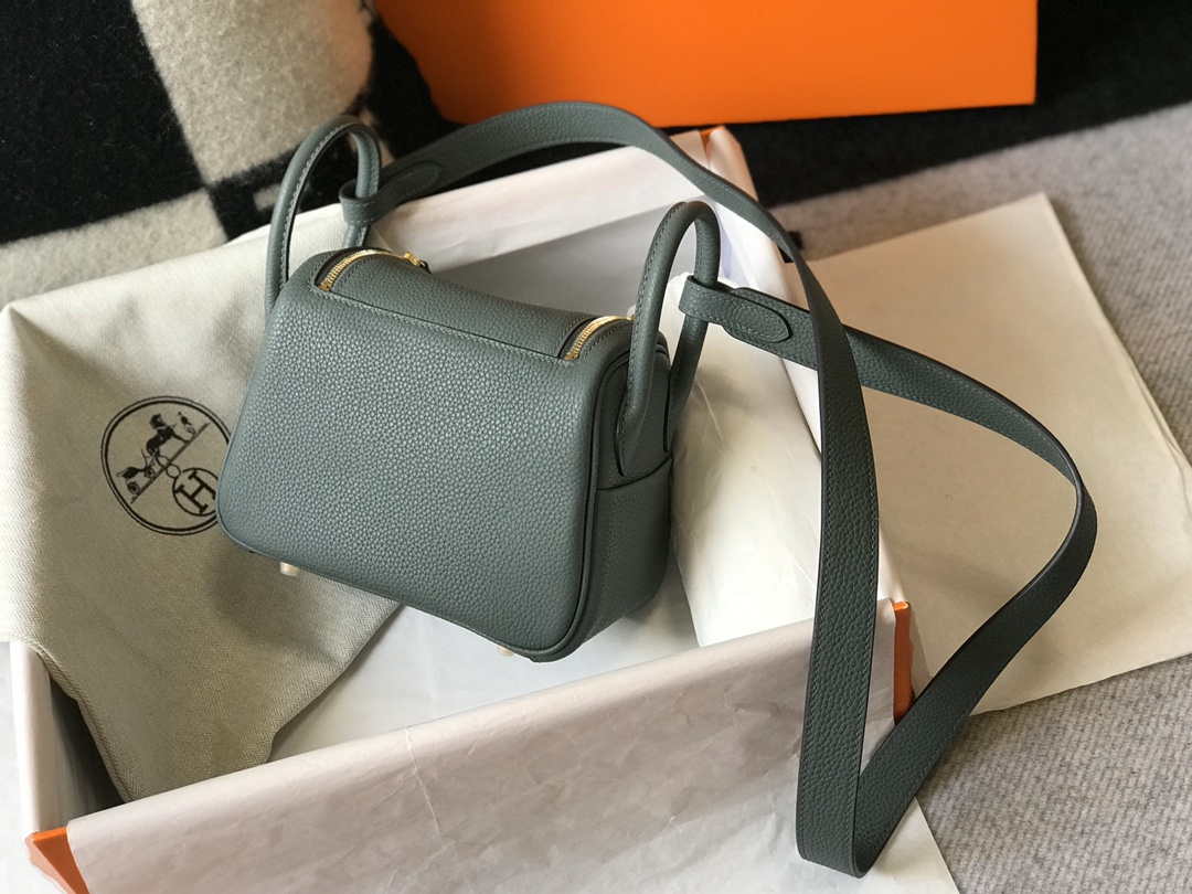 Hermes H079086CK18 Lindy Mini Bag 19cm Semi-manual H231905