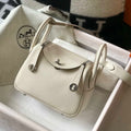 Hermes H079086CK18 Lindy Mini Bag 19cm Semi-manual H231906 - Default Title - View 1