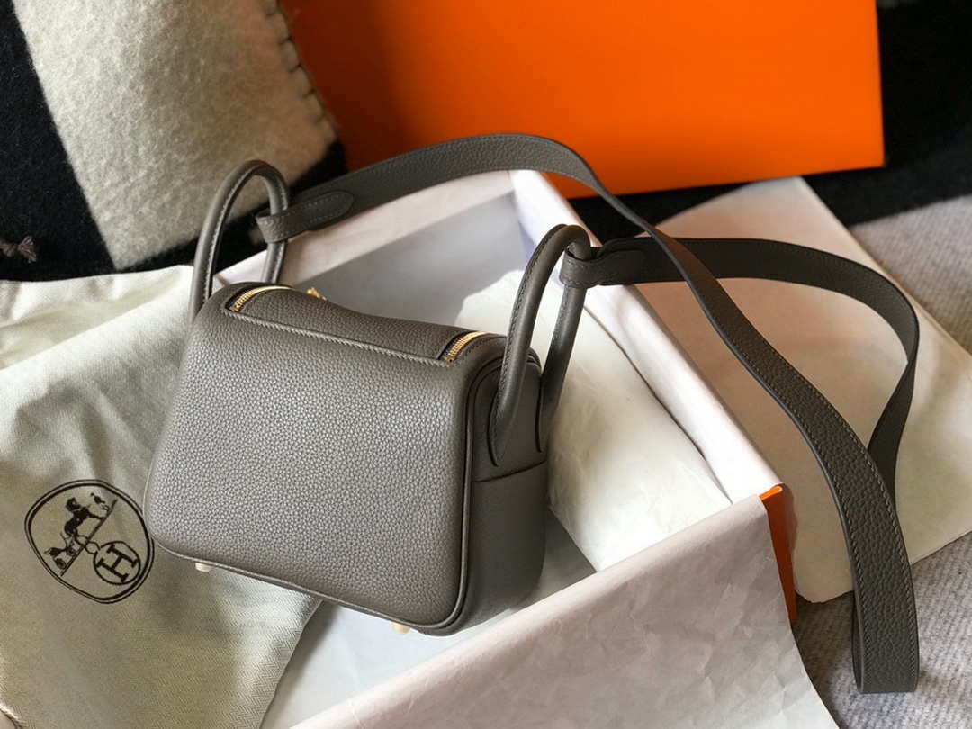 Hermes H079086CK18 Lindy Mini Bag 19cm Semi-manual H231907