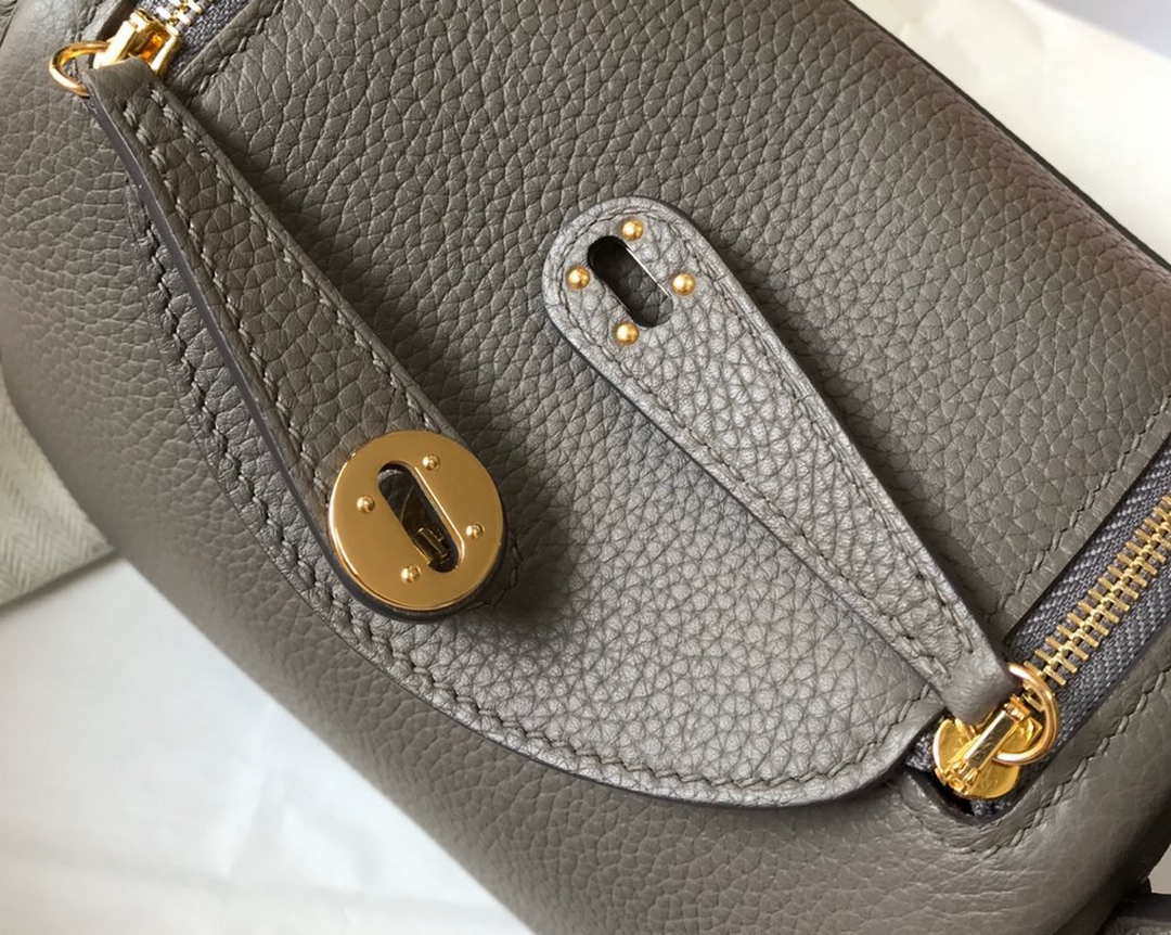 Hermes H079086CK18 Lindy Mini Bag 19cm Semi-manual H231907