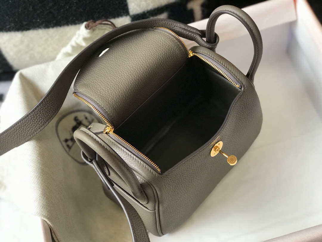 Hermes H079086CK18 Lindy Mini Bag 19cm Semi-manual H231907