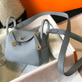 Hermes H079086CK18 Lindy Mini Bag 19cm Semi-manual H231909 - Default Title - View 1