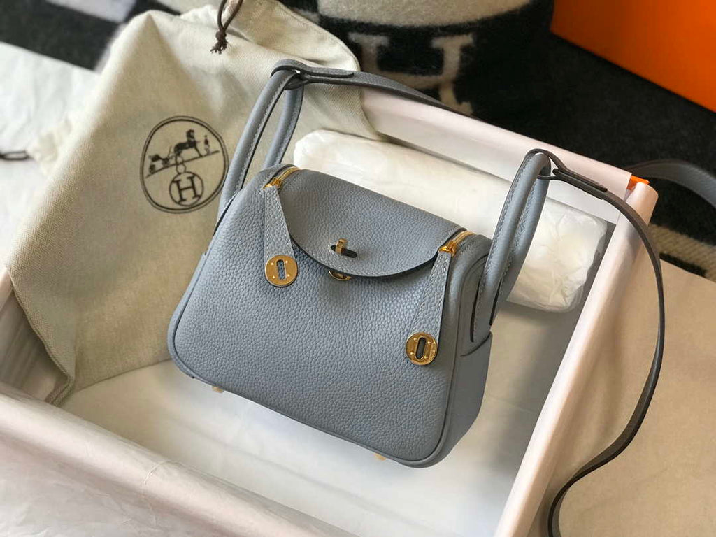 Hermes H079086CK18 Lindy Mini Bag 19cm Semi-manual H231909