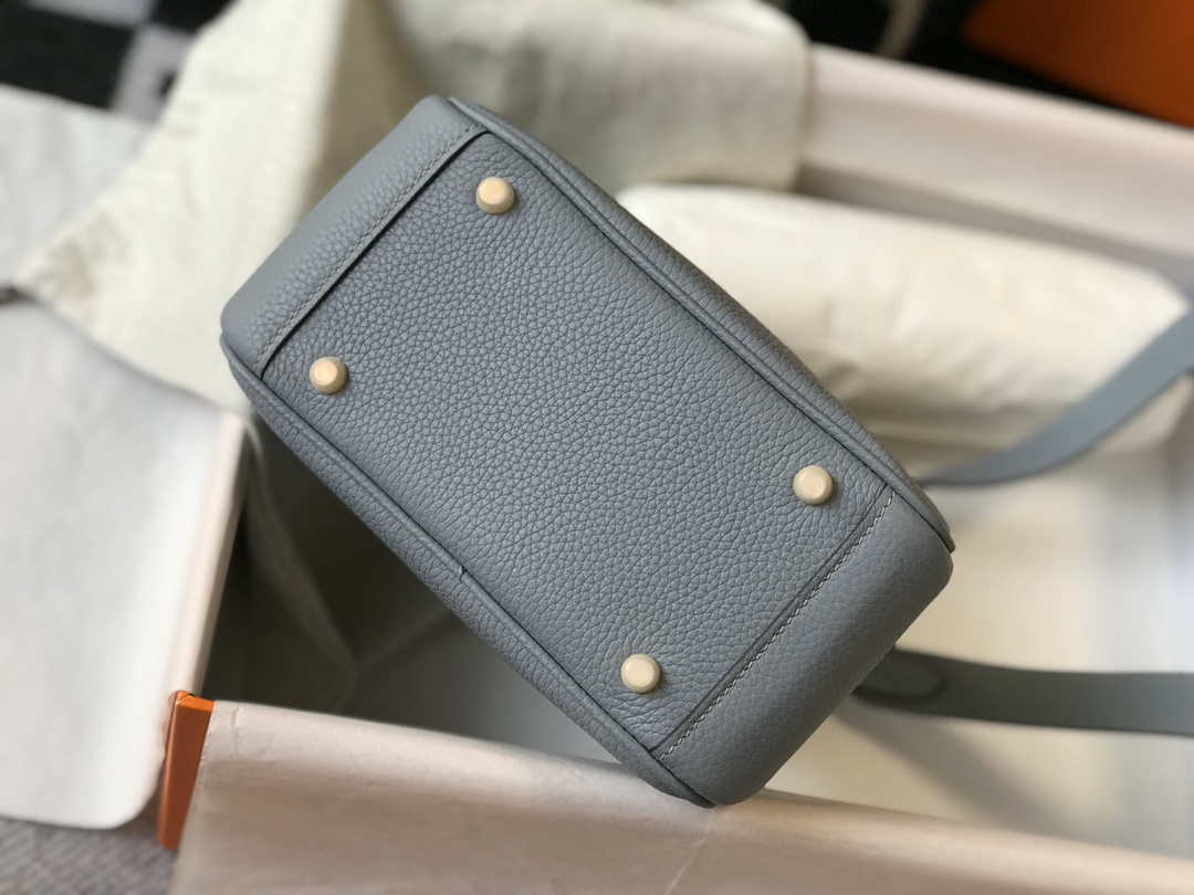 Hermes H079086CK18 Lindy Mini Bag 19cm Semi-manual H231909 - Default Title - View 8