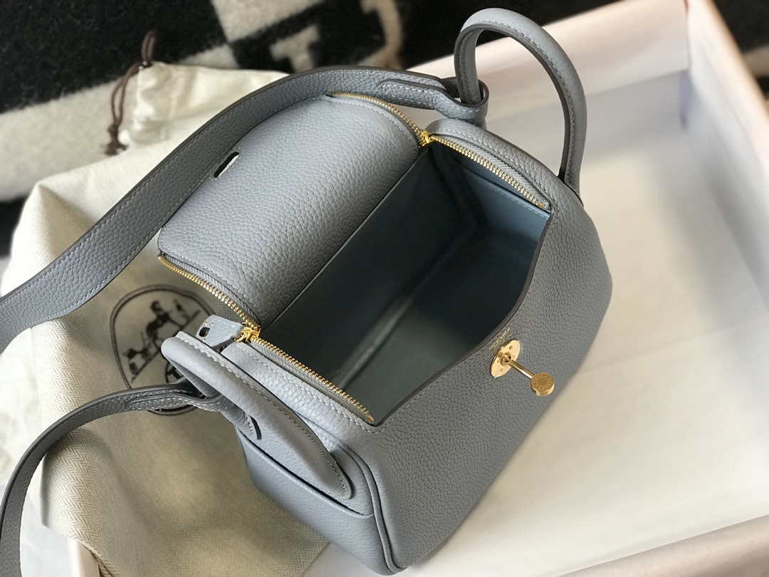 Hermes H079086CK18 Lindy Mini Bag 19cm Semi-manual H231909