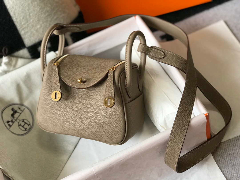 Hermes H079086CK18 Lindy Mini Bag 19cm Semi-manual H231910