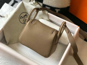 Hermes H079086CK18 Lindy Mini Bag 19cm Semi-manual H231910 - Default Title - View 5