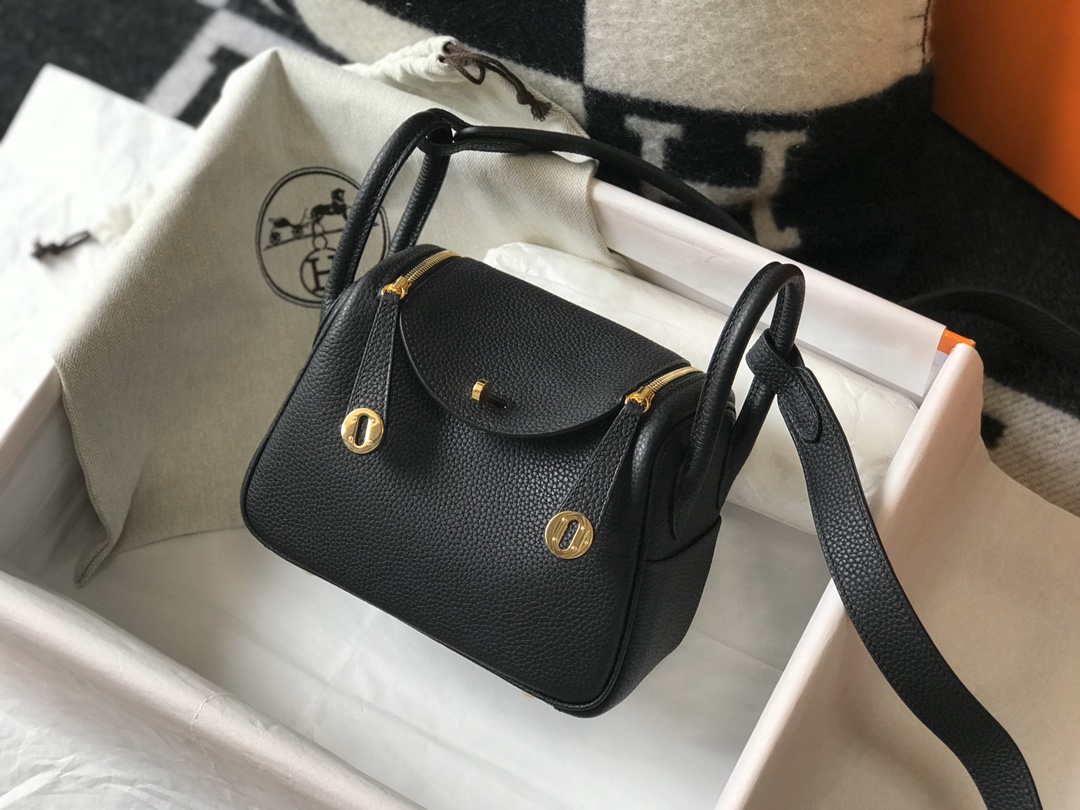 Hermes H079086CK18 Lindy Mini Bag 19cm Semi-manual H231912