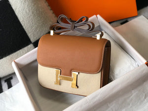 Hermes H082060 Constance Slim Wallet Epsom calfskin Brown - 19 cm - View 2
