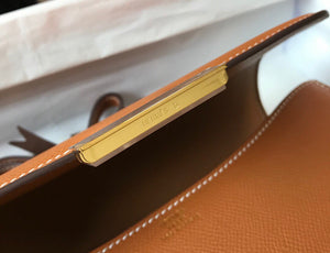 Hermes H082060 Constance Slim Wallet Epsom calfskin Brown - 19 cm - View 8