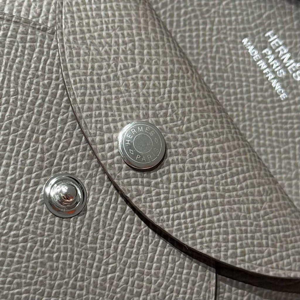 Hermes H083035CK10 Calvi Duo card holder H91001