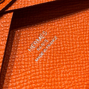 Hermes H083035CK10 Calvi Duo card holder H91002 - Default Title - View 4