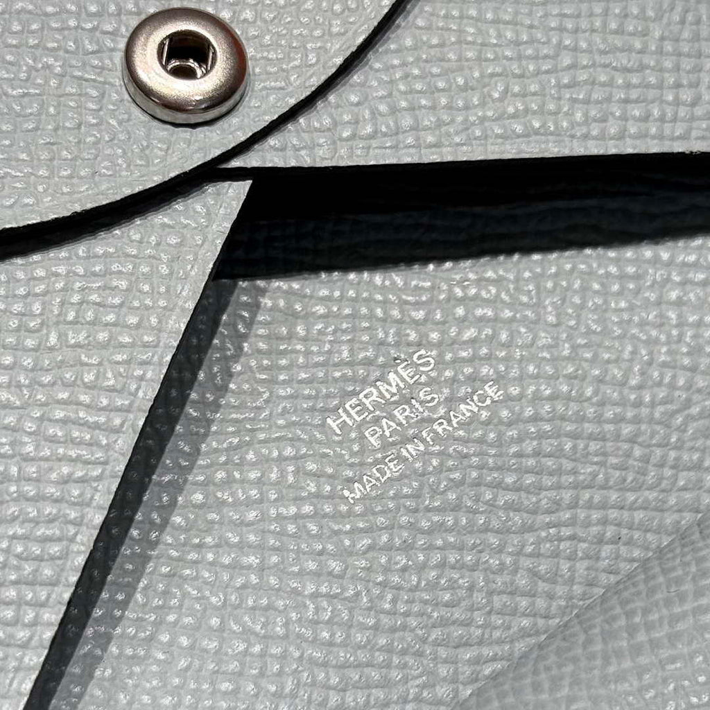 Hermes H083035CK10 Calvi Duo card holder H91006