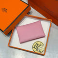 Hermes H083035CK10 Calvi Duo card holder H91010