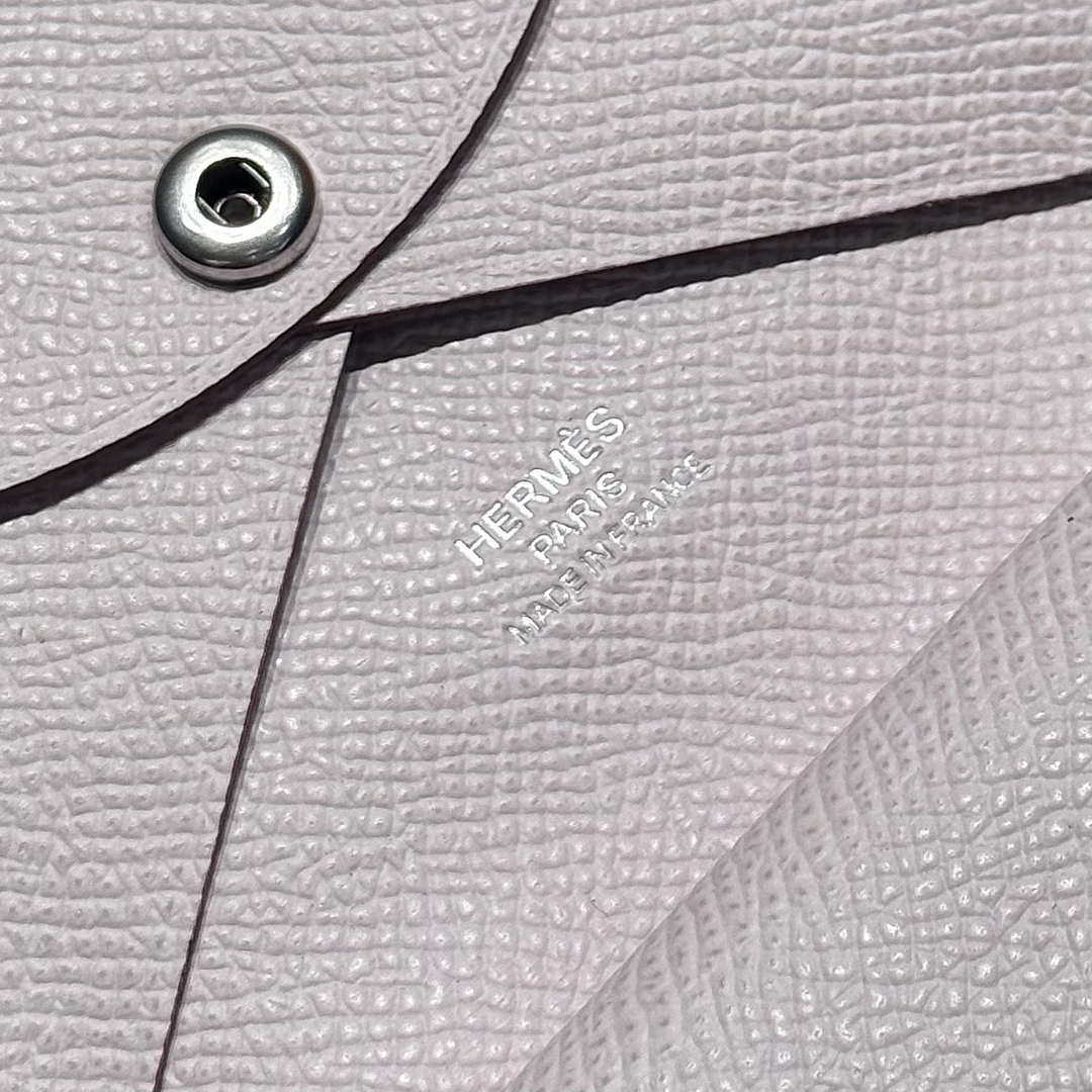 Hermes H083035CK10 Calvi Duo card holder H91011