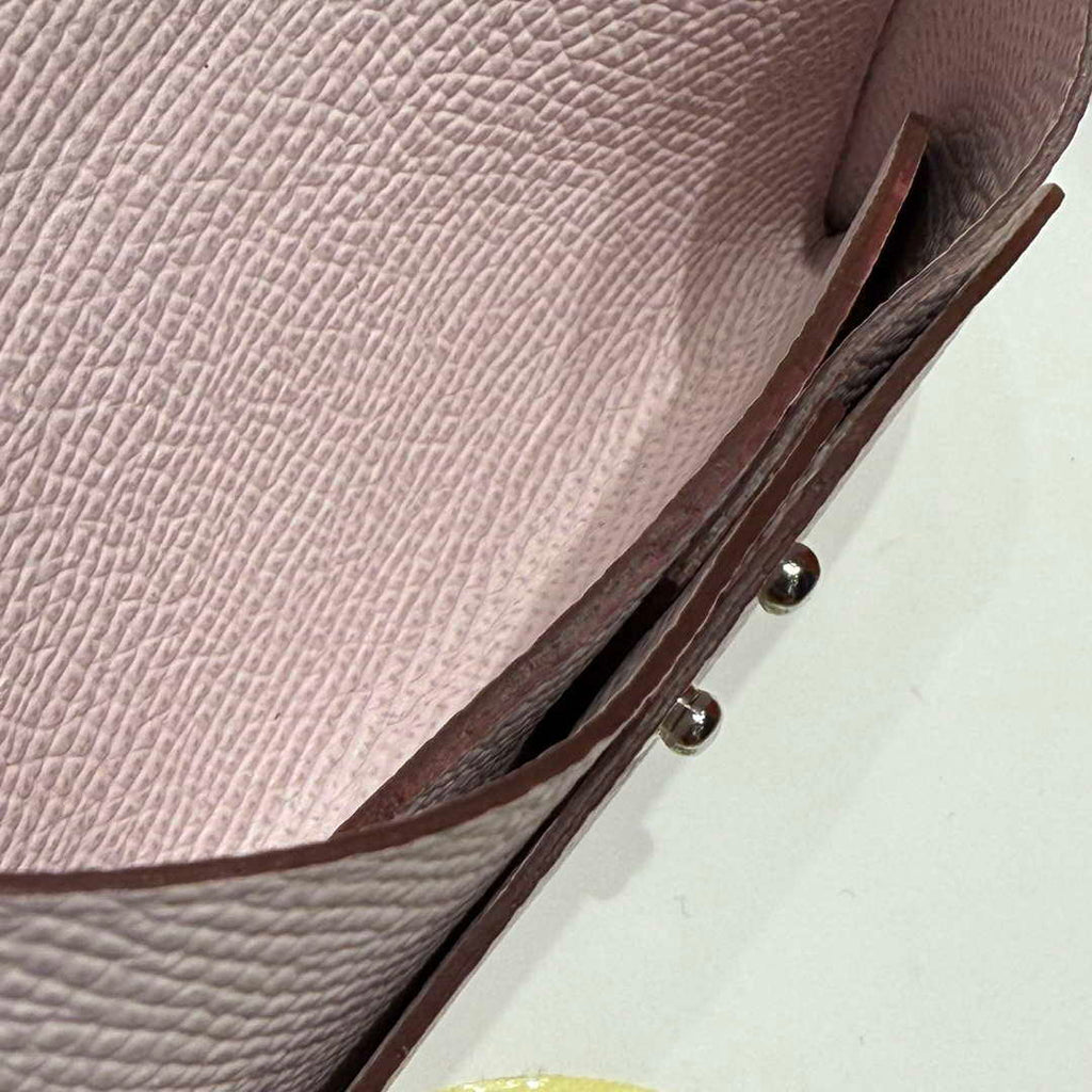 Hermes H083035CK10 Calvi Duo card holder H91011