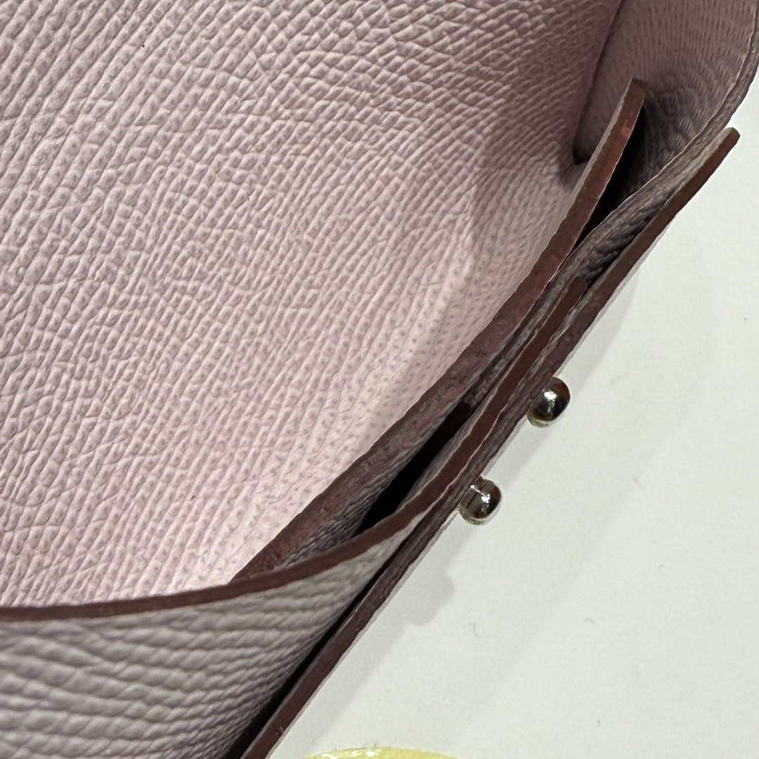 Hermes H083035CK10 Calvi Duo card holder H91011