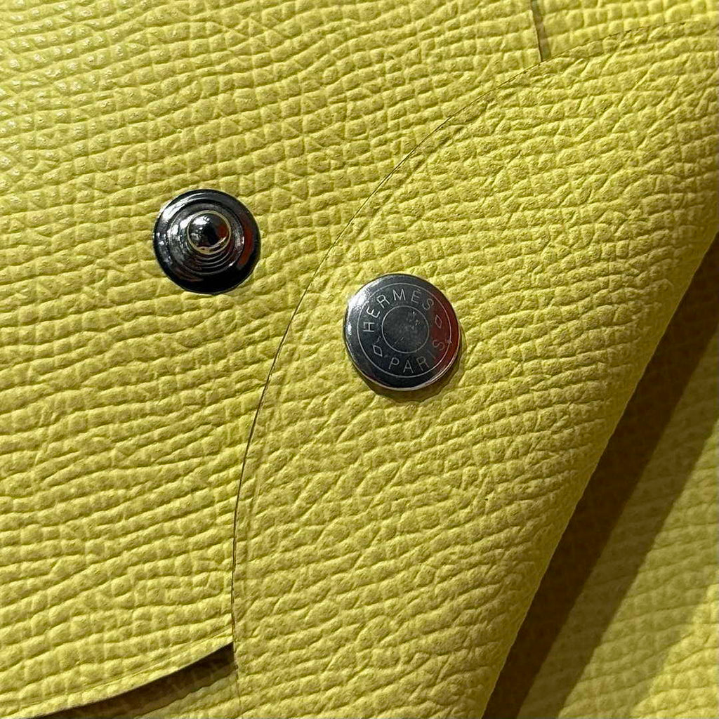 Hermes H083035CK10 Calvi Duo card holder H91012