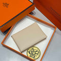 Hermes H083035CK10 Calvi Duo card holder H91013