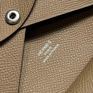 Hermes H083035CK10 Calvi Duo card holder H91016 - Default Title - View 5