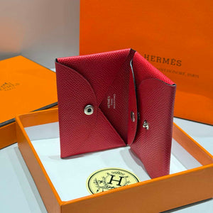 Hermes H083035CK10 Calvi Duo card holder H91018 - Default Title - View 3