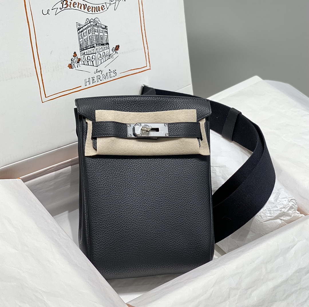 Hermes H083591CK89 Hac a Dos GM backpack Black - Default Title - View 4