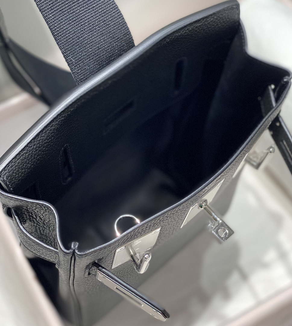 Hermes H083591CK89 Hac a Dos GM backpack Black