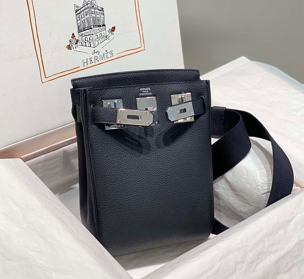Hermes H083591CK89 Hac a Dos GM backpack Black