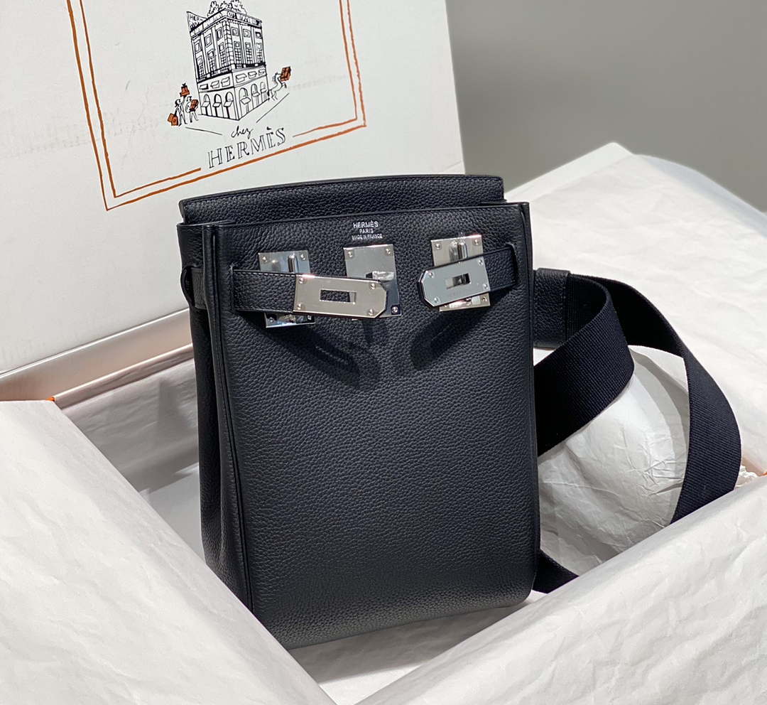 Hermes H083591CK89 Hac a Dos GM backpack Black