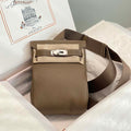Hermes H083591CK89 Hac a Dos GM backpack Elephant gray - Default Title - View 1