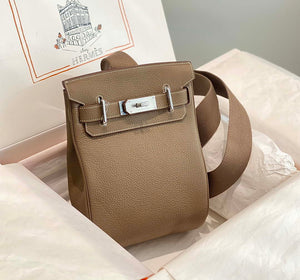Hermes H083591CK89 Hac a Dos GM backpack Elephant gray - Default Title - View 2